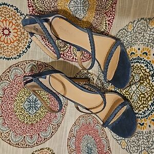 Charles by Charles David Demin Strappy High Heel Sz.8.5